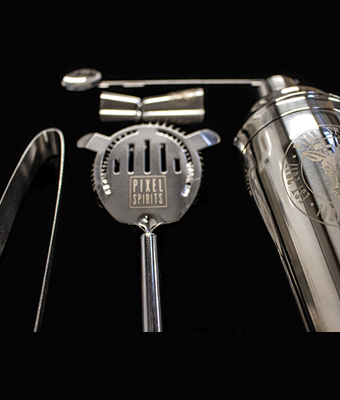 Pixel Spirits Cocktail Set